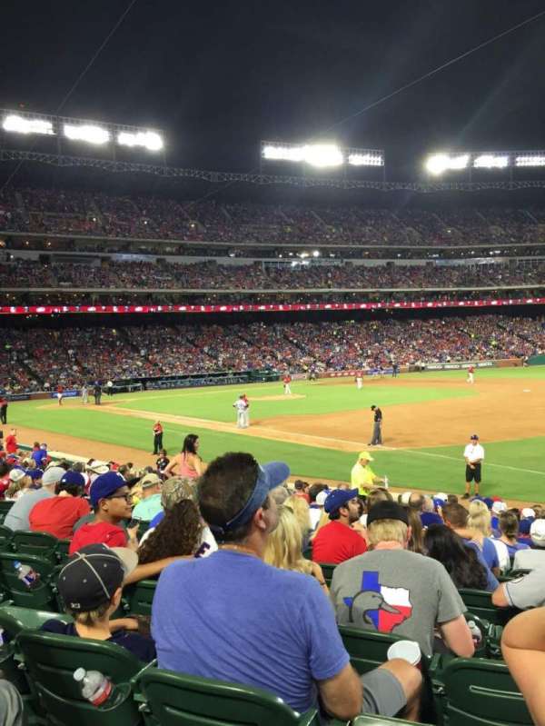 Globe Life Park in Arlington, section: 37, row: 15, seat: 10