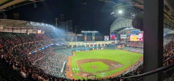 Daikin Park, section: 421, row: 11, seat: 22