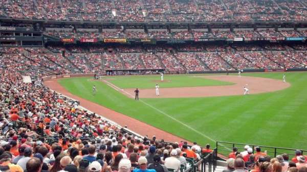 Oriole Park at Camden Yards, section: 5, row: 14