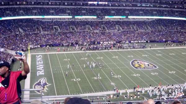 M&T Bank Stadium, section: 503, row: 11, seat: 4
