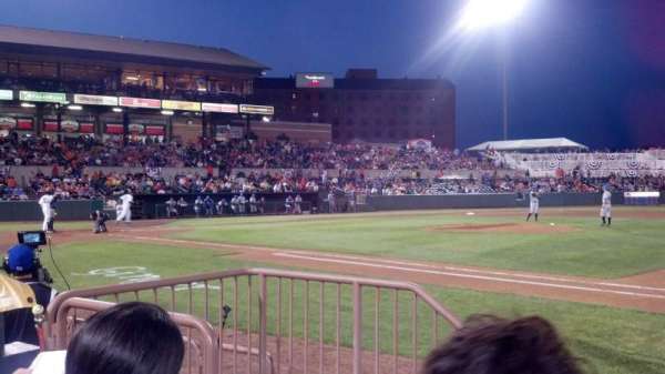 Ripken Stadium, section: 115, row: B, seat: 10