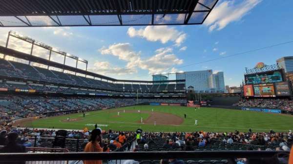 Oriole Park at Camden Yards, section: 17, row: 1, seat: 12