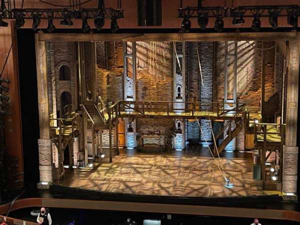Eccles Theater, section: T2 Center, row: A, seat: 1