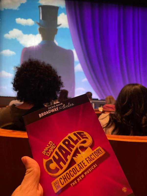 Eccles Theater, section: Orchestra C, row: C, seat: 11