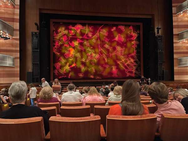 Eccles Theater, section: Orchestra C, row: Q, seat: 15