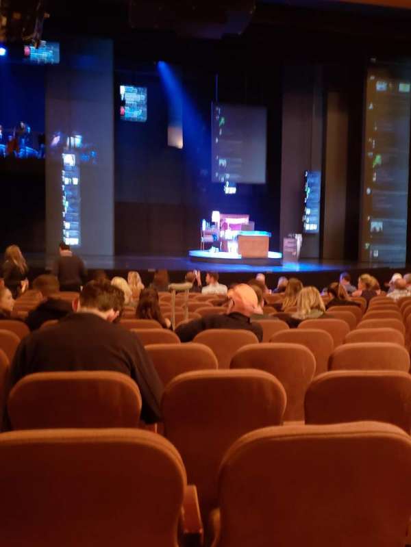 Music Box Theatre, section: Orchestra C, row: O, seat: 113