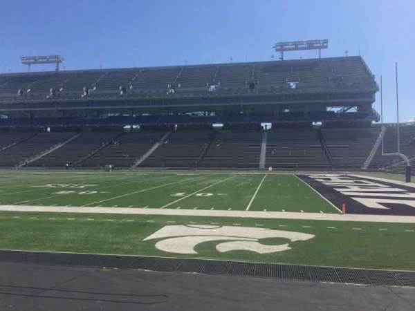Bill Snyder Family Stadium, section: 8, row: 3, seat: 5
