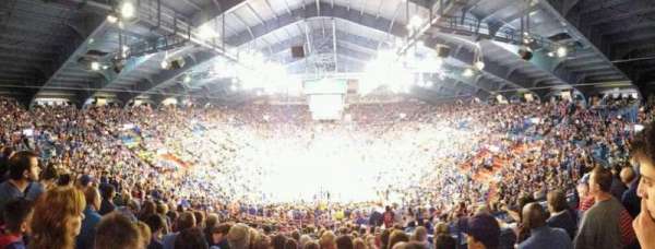 Allen Fieldhouse, section: 22, row: 22, seat: 17