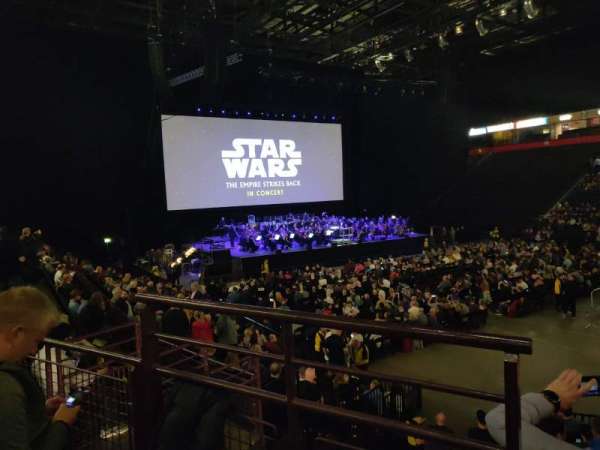 AO Arena, section: 106, row: M, seat: 1