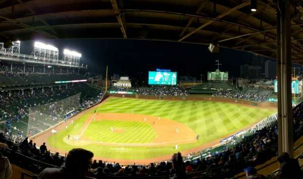 Wrigley Field, section: 423R, row: 4, seat: 6