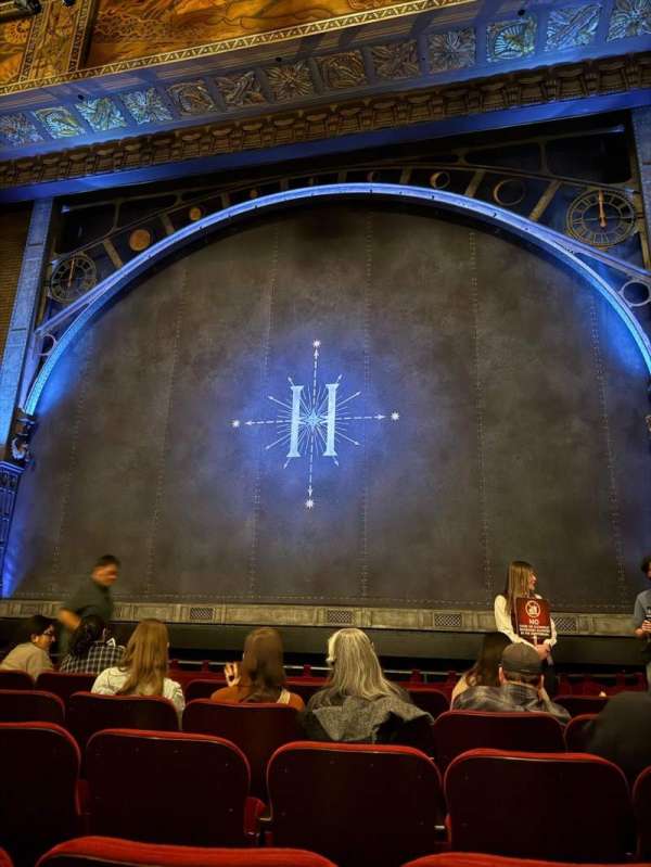 Hollywood Pantages Theatre, section: Orchestra C, row: F, seat: 102