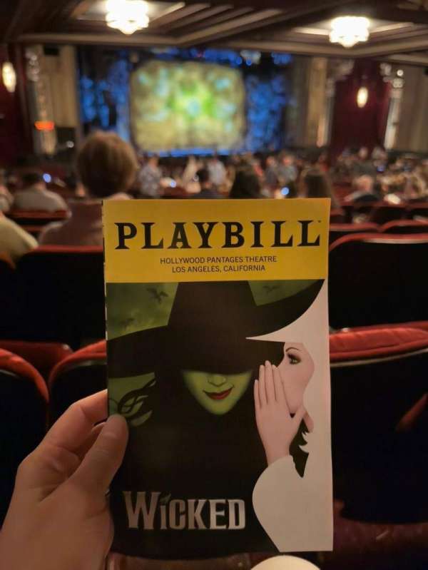 Hollywood Pantages Theatre, section: Orchestra L, row: XX, seat: 11
