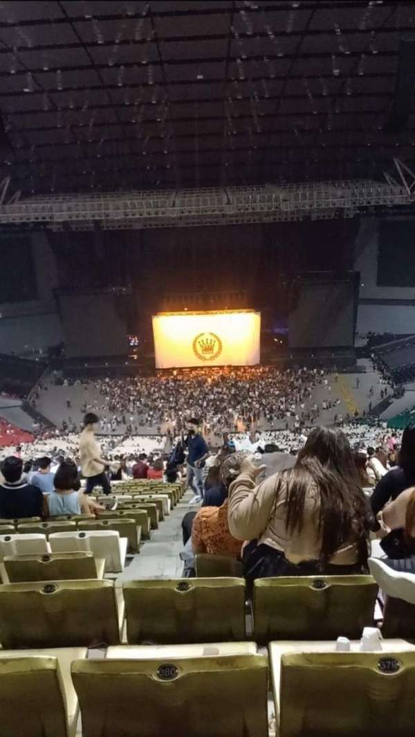 Philippine Arena, section: 418, row: 111, seat: 380