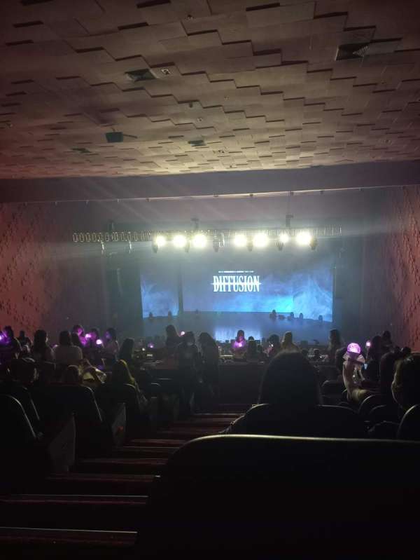 New Frontier Theater, section: Balcony Right, row: 8, seat: 13