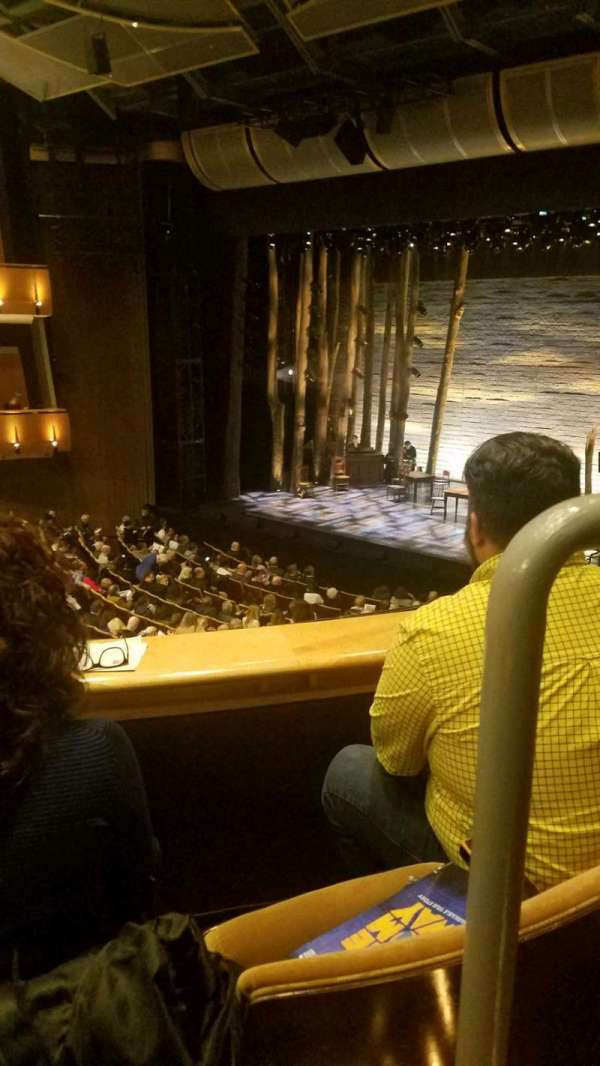 Ahmanson Theatre, section: mezzanine, row: b, seat: 1