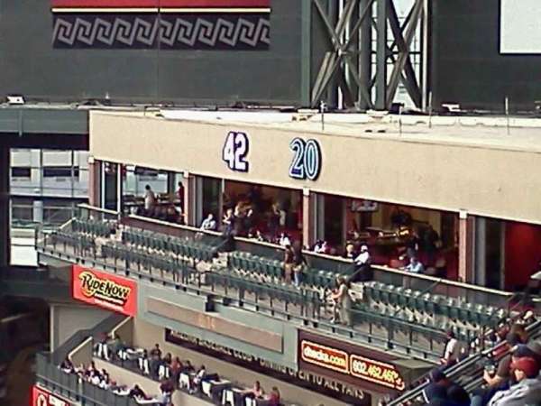 Chase Field, section: 302, row: 17, seat: 17