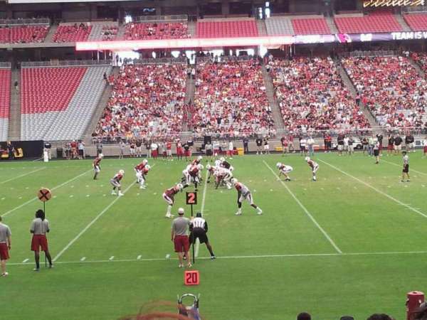 State Farm Stadium, section: 132, row: 5, seat: 6