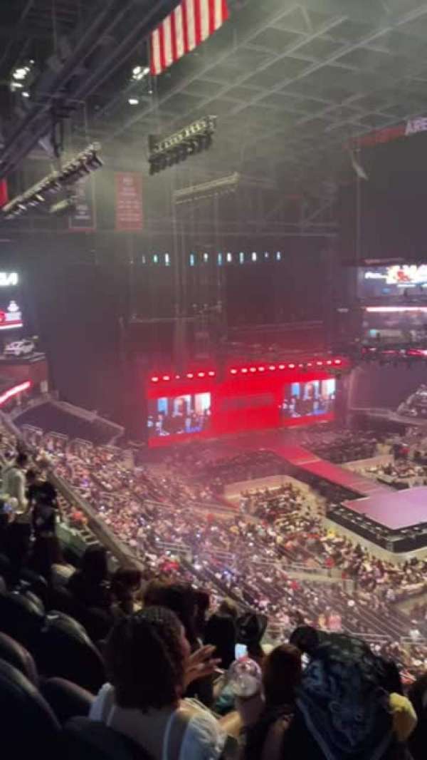 State Farm Arena, row: G, seat: 2
