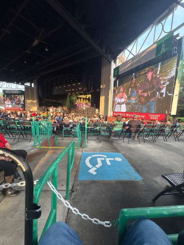 Coastal Credit Union Music Park at Walnut Creek, section: 4, row: A, seat: 15