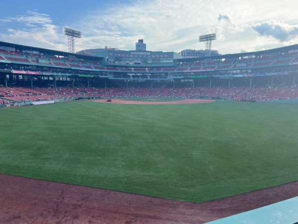 Fenway Park, section: Bleacher 36, row: 1, seat: 20