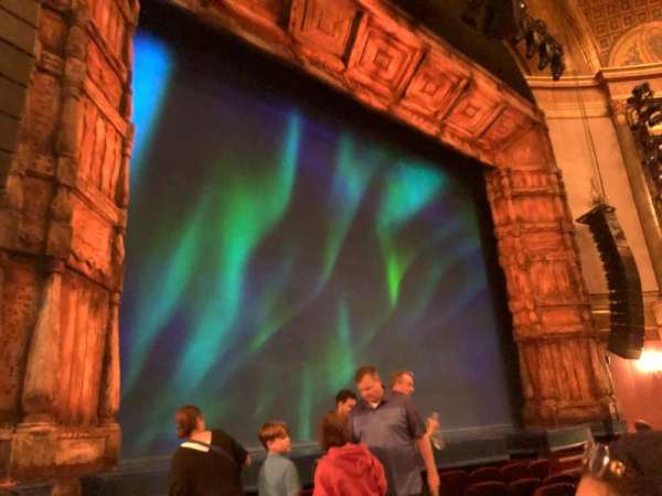 St. James Theatre, section: Orchestra L, row: G, seat: 13