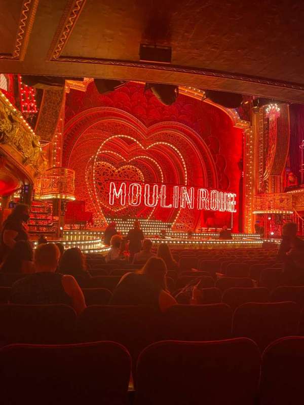 Al Hirschfeld Theatre, section: Orchestra L, row: P, seat: 13