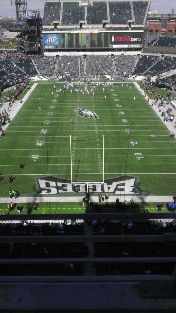 Lincoln Financial Field, section: 212, row: 2, seat: 15
