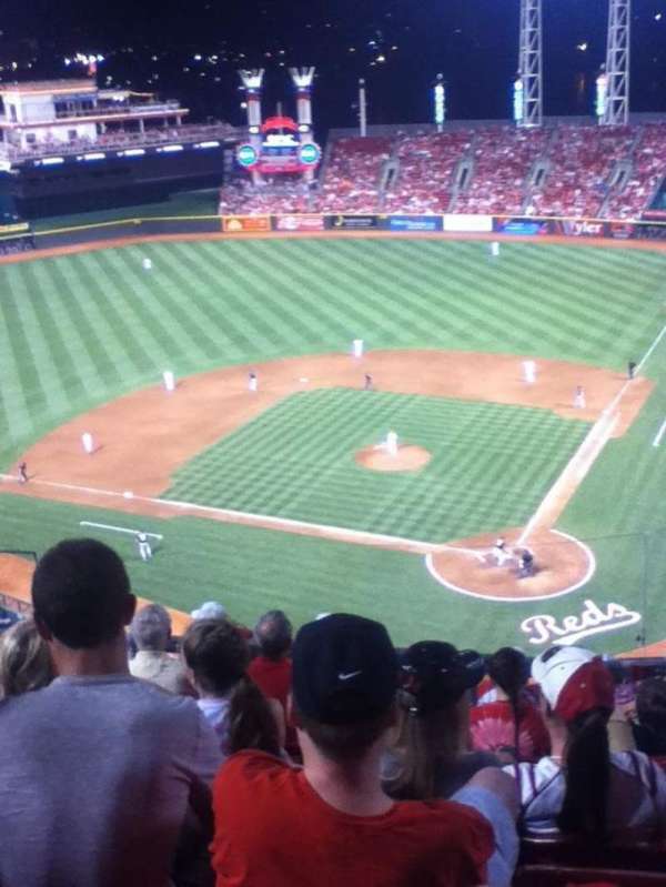 Great American Ball Park, section: 521, row: F, seat: 12