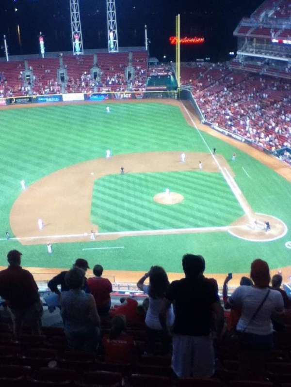 Great American Ball Park, section: 518, row: N, seat: 18