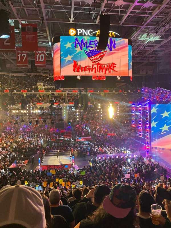 Lenovo Center, section: 120, row: ZZ, seat: 4