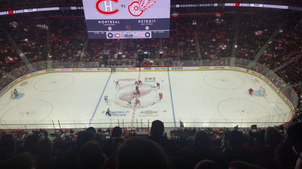 Little Caesars Arena, section: 211, row: 5, seat: 10