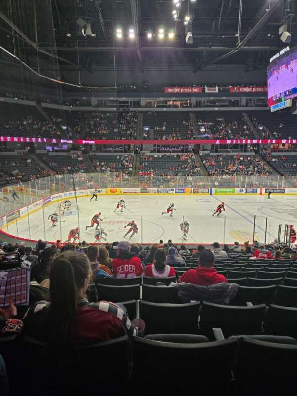Van Andel Arena, section: 123, row: T, seat: 20