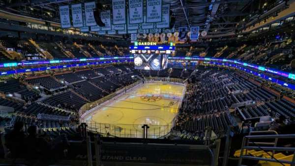 TD Garden, section: 307, row: 7