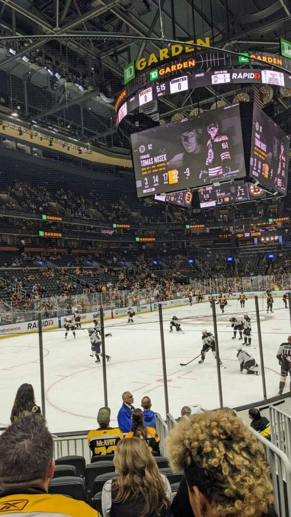 TD Garden, section: 5, row: 11