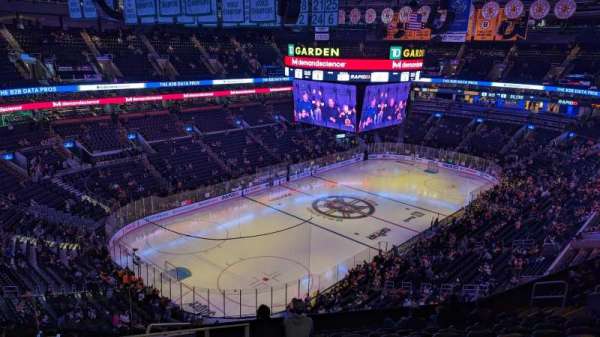 TD Garden, section: 305, row: 12