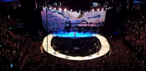 The O2, London, section: 411, row: D, seat: 712