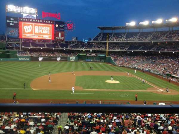 Nationals Park, section: 208, row: A, seat: 11
