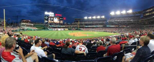 Nationals Park, section: 113, row: FF