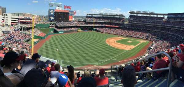 Nationals Park, section: 302, row: F, seat: 2