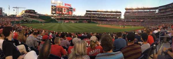 Nationals Park, section: 111, row: P, seat: 6