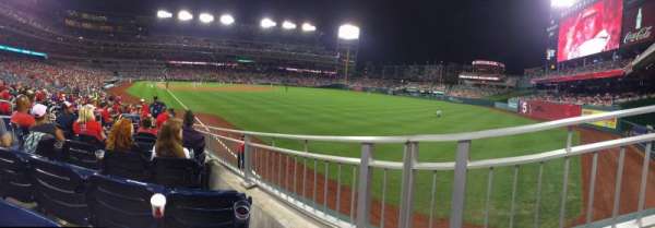 Nationals Park, section: 137, row: V
