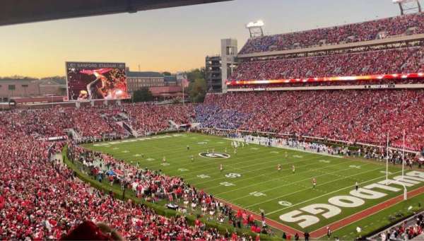 Sanford Stadium, section: 224, row: 5, seat: 18