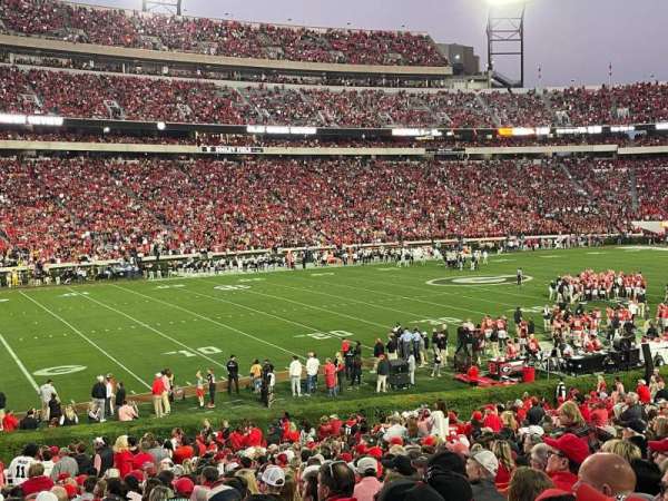 Sanford Stadium, section: 135, row: 33, seat: 18