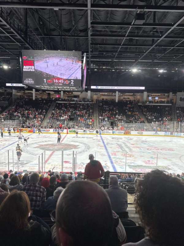 Fishers Event Center, section: 103, row: 17, seat: 2