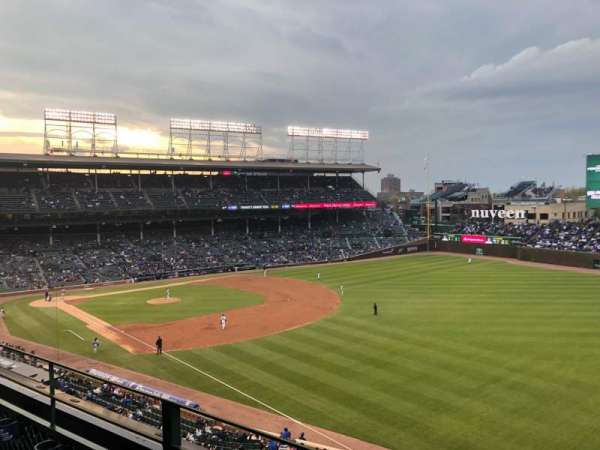 Wrigley Field, section: 330R, row: 2, seat: 15