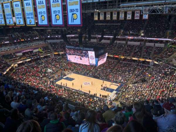 Gainbridge Fieldhouse, section: 206, row: 19, seat: 12