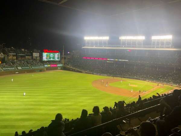 Wrigley Field, section: 403L, row: 3, seat: 1