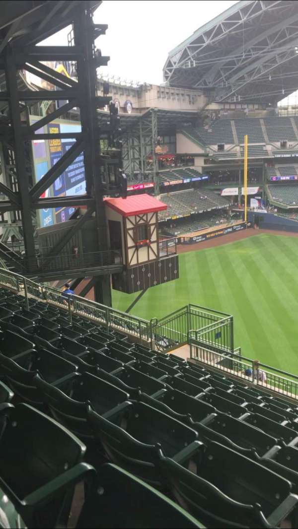 American Family Field, section: 441, row: 16, seat: 7