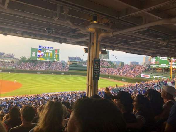Wrigley Field, section: 226, row: 15, seat: 14