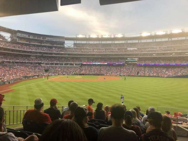 Nationals Park, section: 139, row: P, seat: 1